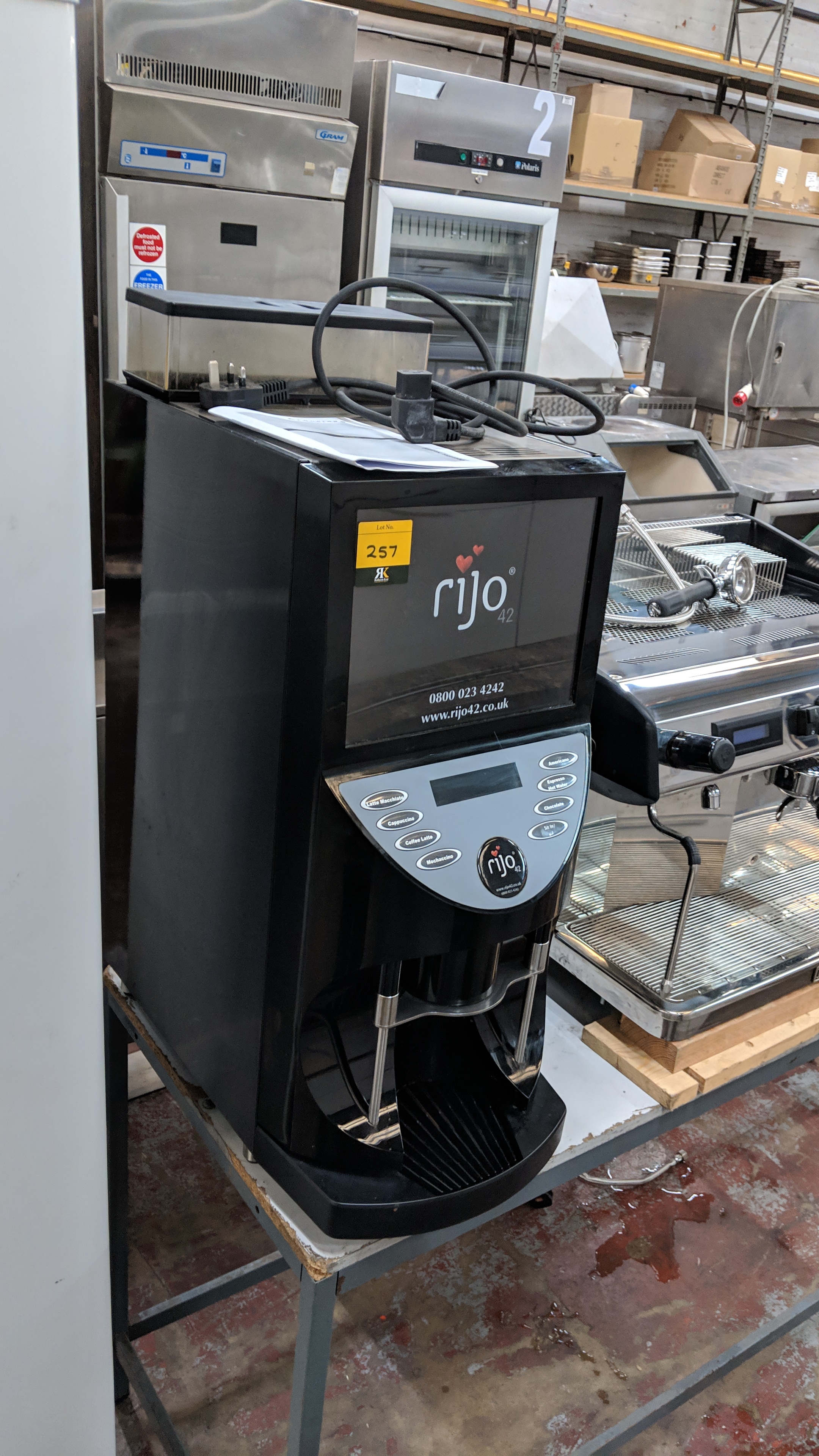 Aequator Rijo 42 Brasil II GB commercial bean to cup coffee machine