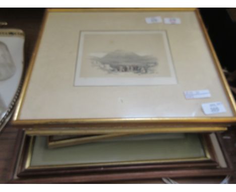 QUANTITY OF VARIOUS FRAMED PRINTS AND PICTURES 