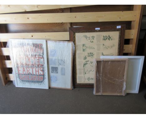 SELECTION OF VARIOUS FRAMED PRINTS AND FRAMES 