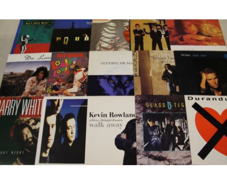 ROCK/POP - 'TIME WARP' 7" P/S - Another astonishing condition collection of around 115 x 7" releases. Artists here include Wa