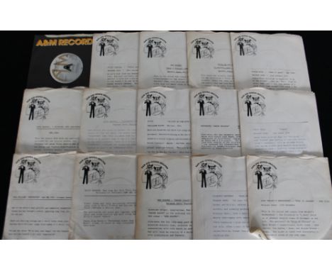 A&M - DEMOS - Cracking collection of 54 x demonstration issue 7" releases from Herb Alpert and Jerry Moss's highly influentia