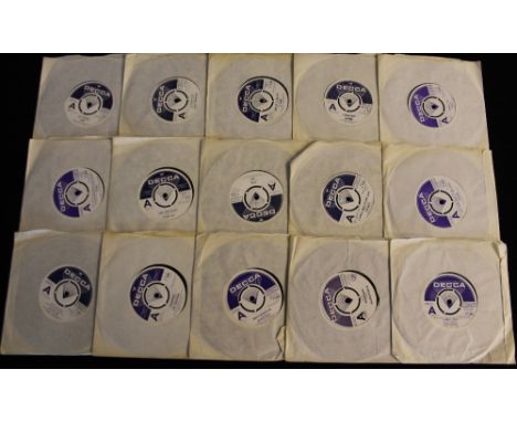 DECCA - DEMOS - Another fabulous collection of this time 61 x 7" demonstration issued records, covering more obscure Rock and