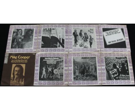 DAWN - MAXIS - Outstanding collection of 8 x 7" Maxi Singles with demos. Titles are Heron - Bye & Bye (DNX 2509 - Ex+/Ex prom