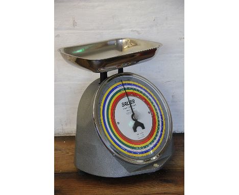 A Salter Coin Checker / bank scales, 36cm