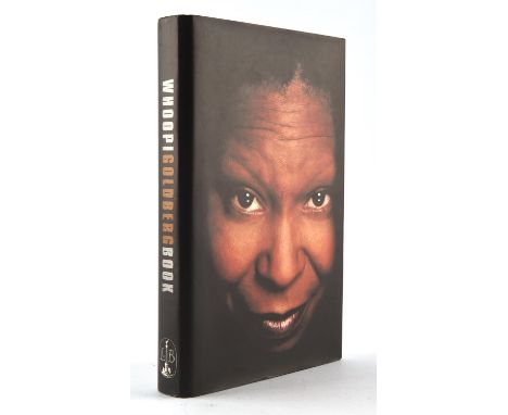 Whoopi Goldberg Book  an eye opening view of LIFE, signed first edition to the title page Whoopi, hardback book, gold letteri
