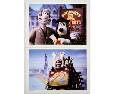 Wallace and Gromit: a pair of limited edition Printers Proof Giclee prints, both No. PP 1/20 (Aardman Animations 2005).This l