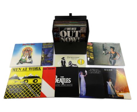 Vinyl records - includes, Stevie Nicks, Fleetwood Mac, Iron Maiden Live After Death, Iron Maiden Piece Of Mind, April Wine, Y