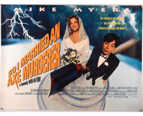 Collection of 30 British Quad Film Posters: (1980s  1990s) Including The Manchurian Candidate (1962 RR), So I Married an Axe 