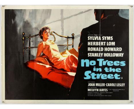 No Trees In The Street (1959), British Quad, 40 x 30 inches, folded  Director J. Lee Thompson Stars Sylvia Syms, Herbert Lom 