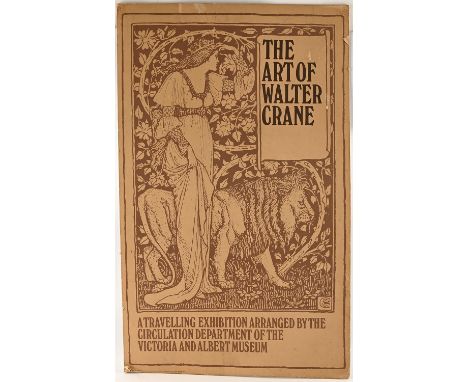 Art pictures - Musee Picasso, framed, 24 x 16 inches; The Art of Walter Crane travelling exhibition printed for HMSO by Swind