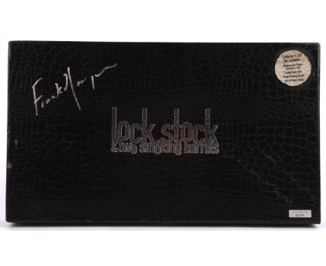 Frank Harper Autographed Lock, Stock and Two Smoking Barrels Limited Edition Collectors Gift Set (1998), numbered 09364, incl