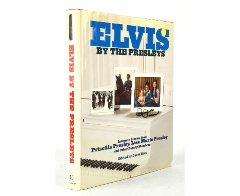 Elvis Presley - Elvis by the Presley's - First Edition, hardback, with dust wrapper, white lettered spine, silver effect clot