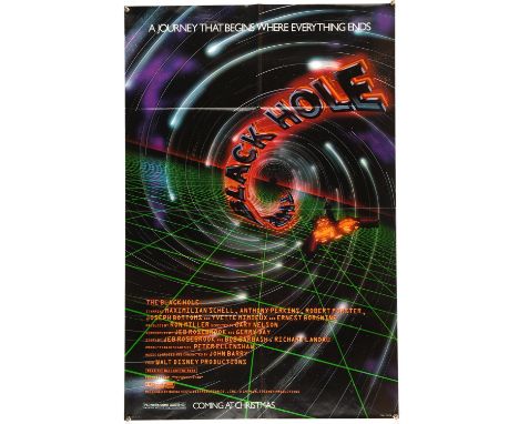 The Black Hole (1979), US One Sheet, 39.5 x 26 inches, folded, NSS 790176 Director Gary Nelson Stars Maximilian Schell, Antho