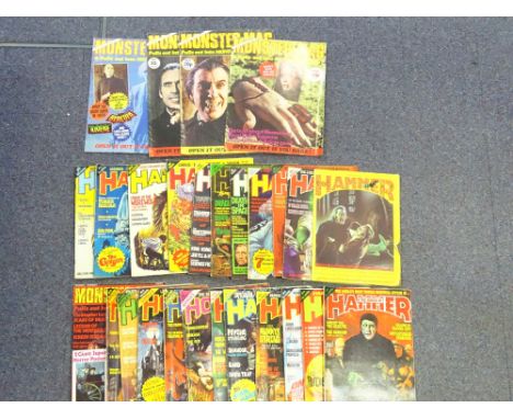 A selection of 23 HAMMER magazines together with 5 poster magazines as lotted (28)