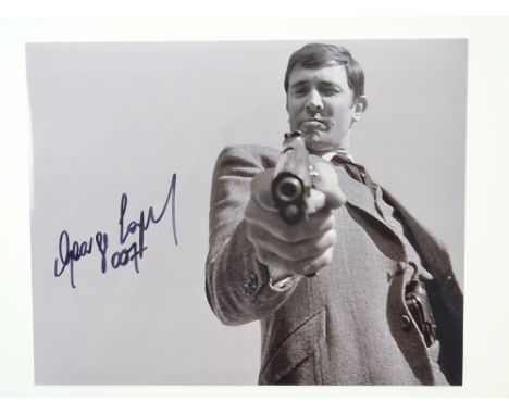 AUTOGRAPHS: JAMES BOND: ON HER MAJESTY'S SECRET SERVICE - A pair of signed 10x8 photographs of GEORGE LAZENBY as JAMES BOND 0