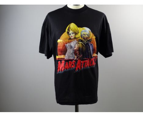 MARS ATTACKS: Publicity / Distribution Clothing: A black XL t-shirt - unworn PROVENANCE: These came from a private vendor who
