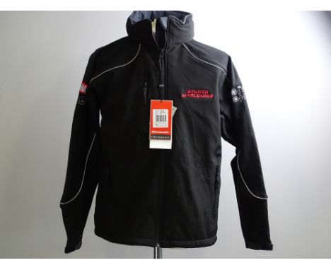 MARVEL: AVENGERS AGE OF ULTRON: Film / Production Crew Issued Clothing: A black, men's stunt crew medium performance, soft sh