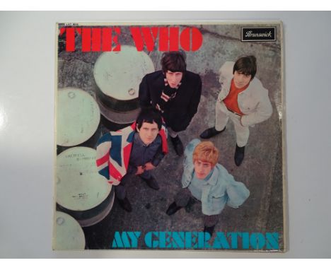 THE WHO - MY GENERATION - First pressing album signed by the four band members to the rear. An original issue mono LP record 