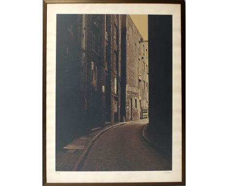 Winner, Gerd (geb. 1936 Braunschweig) London. Farblithographie (gebräunt), re. u. mit Bleistift sign. und li. u. Ex. 21/100. 