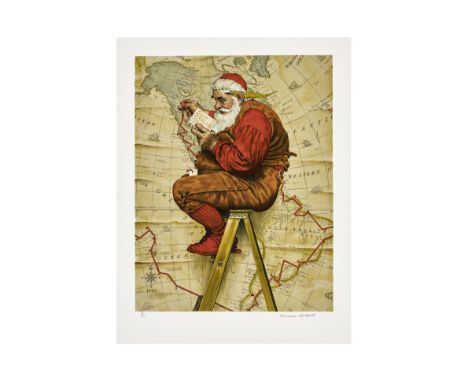 Norman Rockwell (1894-1978)Extra Good Boys and Girls, 1976Lithograph in colors on Arches paper, signed in pencil and numbered