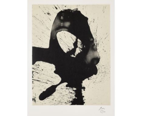 Robert Motherwell (1915-1991)Nocturne 1, from Three Poems by Octavio Paz (E. &amp; B. 419; B. 358), 1988Lithograph and chine-