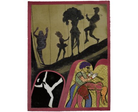 R. B. Kitaj (1932-2007)Performing Arts Center, New York City, 1982-1983Silkscreen in color on wove paper, signed in pencil an