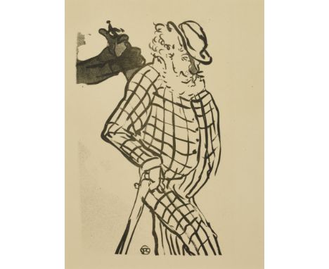 Henri de Toulouse-Lautrec (1864-1901)Comique Excentrique Anglais (Eccentric English Comedian), Plate 11 of the Le Café Concer