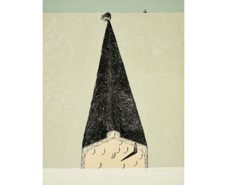 Martin Puryear (born 1941)Navy Pier, 1985Lithograph in colors on wove paper, signed in pencil and numbered 35/100, published 