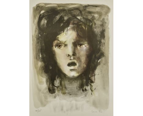 Leonor Fini (1907-1996)Memory Offended, from Visages Pour Delie, 1974Lithograph in colors on Arches paper, signed in pencil a