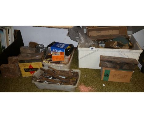 A Large Quantity of Tools, Screws etc.