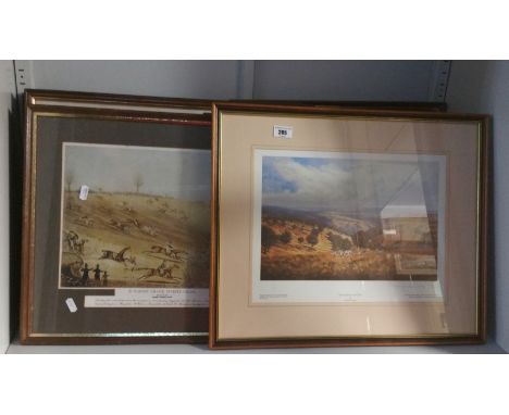 A Group of Hunting Prints.