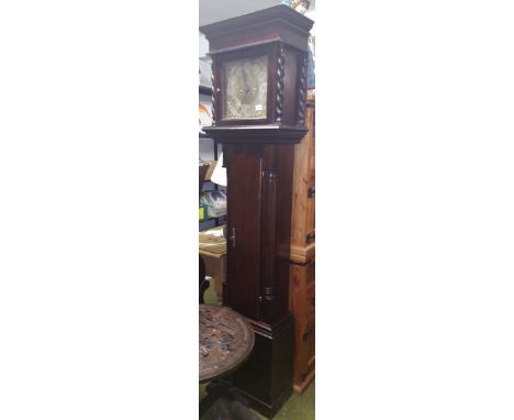 A 20th Century Mahogany Longcase Clock.