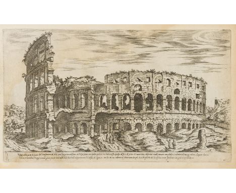 Italy.- Rome.- Duperac (Etienne, 1525-1604) I Vestigi dell' Antichita di Roma, title and 33 plates only (of 40), etchings on 
