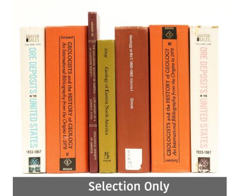 Geology.- America.- Sarjeant (William A. S.) Geologists and the History of Geology, 5 vol., publisher labels to front free en