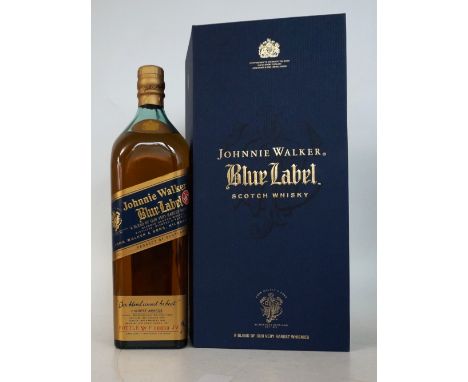 JOHNNIE WALKER BLUE LABEL 
1 bottle.  Johnnie Walker Blue Label Blended Scotch Whisky.  1 Litre.  43% abv.  Johnnie Walker's 