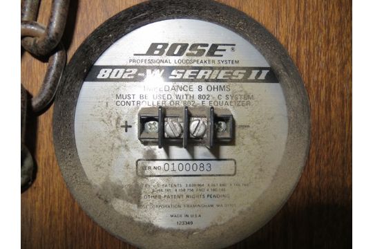 bose 802 w