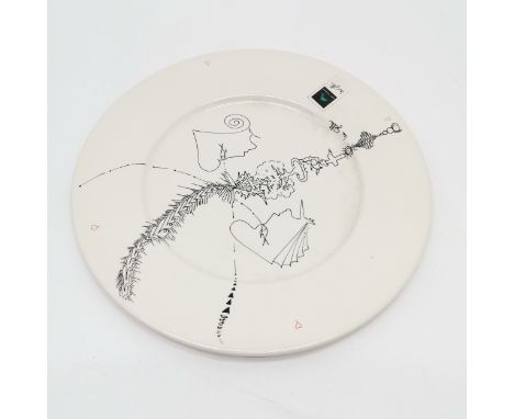 Poole Lifestyle 'Uri Geller' pottery charger 33cm diameter - unused still with original labels
