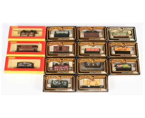 Hornby (China) &amp; Mainline mixed group of Wagons to include Hornby R. 6145 BR (ex-LMS) 20 Ton Brake Van No. M730708 plus o