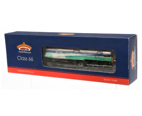 Bachmann OO gauge Ref. 32-738 GBRF Aggregates Class 66 No. 66711 "Sence". Condition is Near Mint (unchecked for completeness)