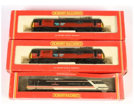 Hornby (GB) group of Electric Locomotives Comprising of 2x R.301 BR Rail Express Class 86 No.86210 "C.I.T 75th Anniversary" o