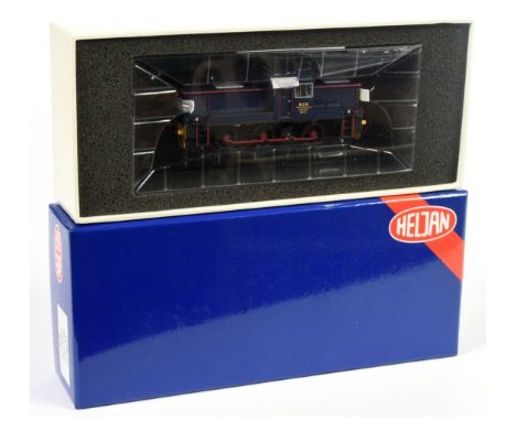 Heljan Class 14 in NCB Blue - 1402 '2100/523 NCB'. One cabside step is detached but still present in plastic protector. Condi