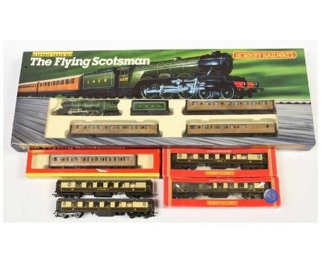 Hornby (GB) &amp; Hornby (China) mixed group of Train Set and Coaches to include Hornby (GB) R.778 "Flying Scotsman" Train Se