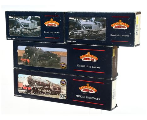 Bachmann Branchline OO Locomotives - Comprising of 31-609A '67669' BR Black Class V3 Tank, 31-611 '67635' BR Black Class V1 (
