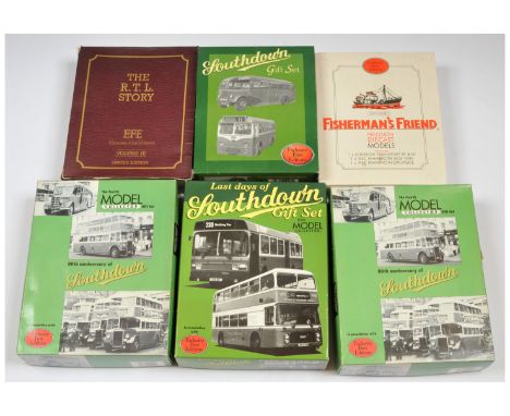 EFE 1:76 OO Gauge Rail scale vehicle Giftsets - to include 2x 80th Anniversary of Southdown, Last days of Southdown, The R.T.