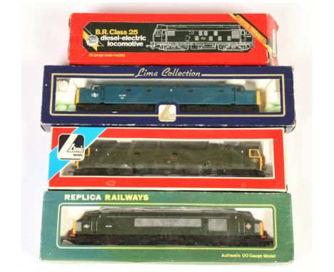 Hornby (GB), Lima and Similar mixed group of BR Diesel Locomotives to include Hornby (GB) R.068 BR Blue Class 25 No. 25 247 p