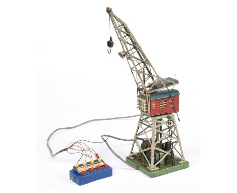 Marklin HO 451 Electric Slewing Crane - (Lot 2) - Untested, control box supplied, no instructions. Conditions: Appears Good P