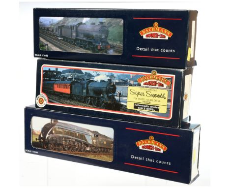 Bachmann Branchline OO Locomotives - 31-861 J39 '64838', 31-852 J39 '64970', 31-960A A4 60015 'Quicksilver' D/Chimney Weather