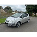 2010 VAUXHALL MERIVA SE - SILVER, MANUAL, PETROL - 5-SEATER MPV >>--NO VAT ON HAMMER--<<