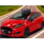 2016 FORD FIESTA 1.0T ECOBOOST ZETEC S RED EDITION >>--NO VAT ON HAMMER--<<
