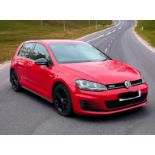 2013 VOLKSWAGEN GOLF GTD 2.0 TDI DSG – RED HATCHBACK >>--NO VAT ON HAMMER--<<